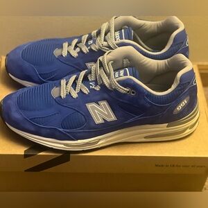 New balance 991v2 10.5 brights revival blue